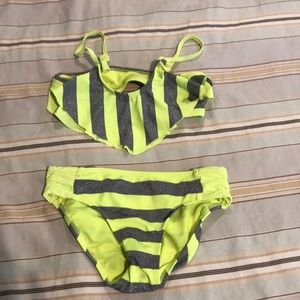 Justice size 10 bikini. Excellent condition